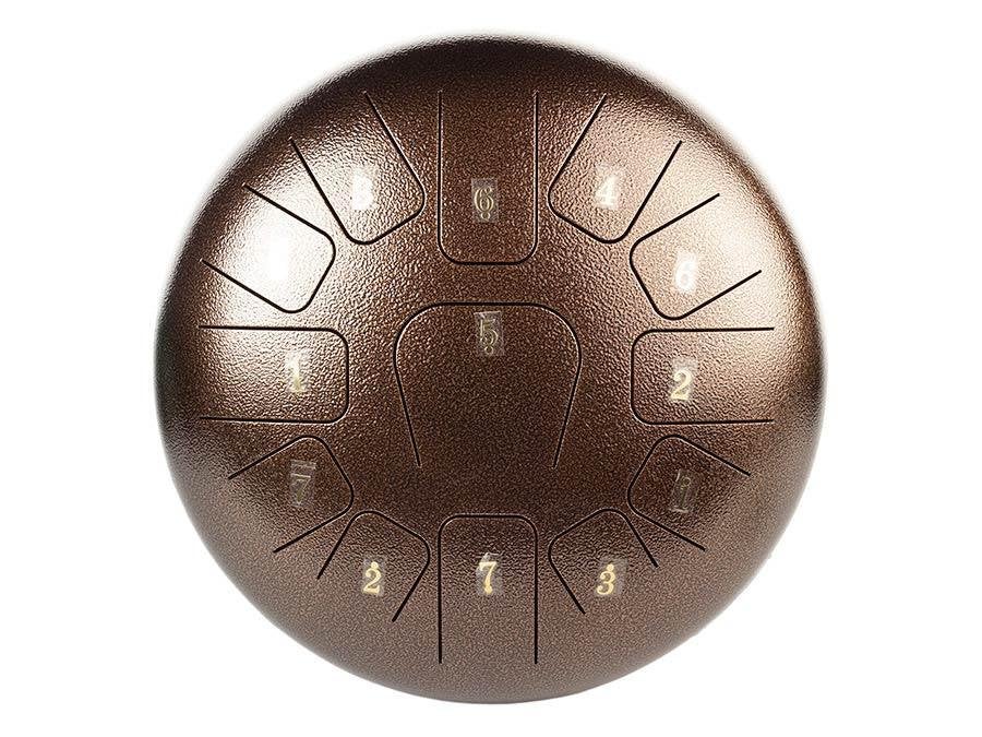 HTD1213/BR |Hayman stalen tongdrum 12" bruin, ., Nieuw, Ophalen of Verzenden, .