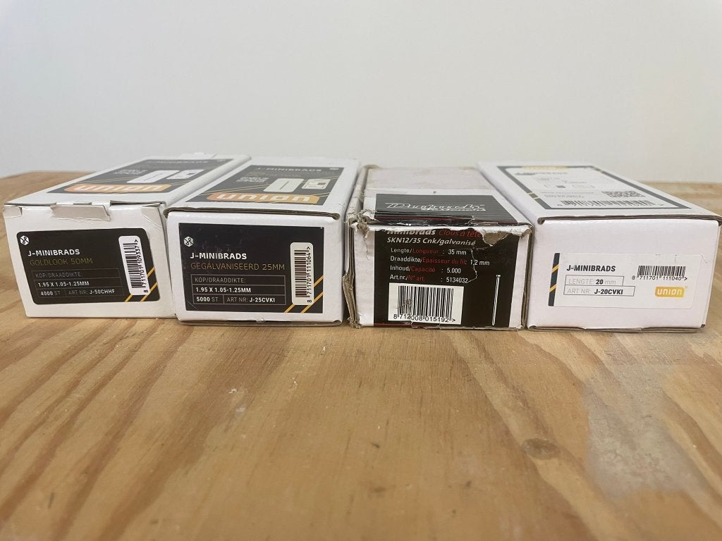 Diverse dozen nietjes - Union, Haubold, Prebena, Ophalen, Zo goed als nieuw, Minder dan 50 mm, Overige typen