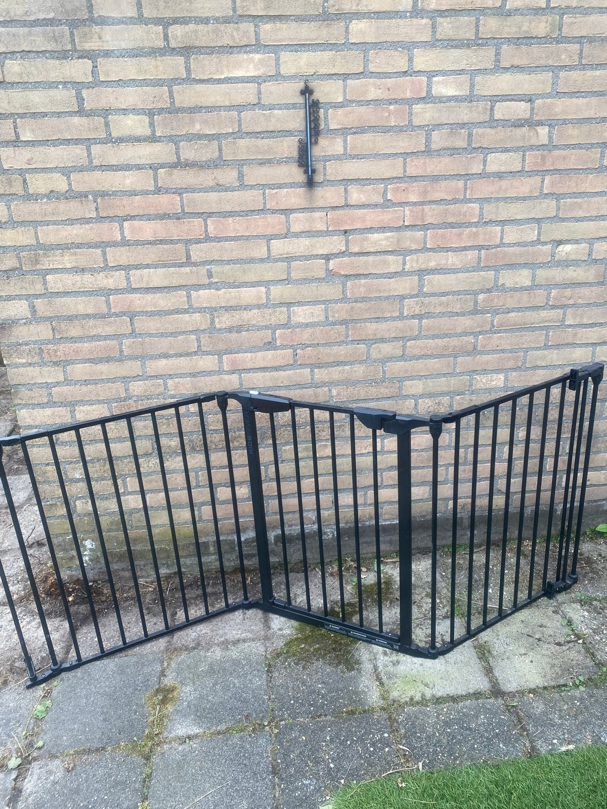 Traphekje / Veiligheidshekje extra lang 120 cm, Kinderen en Baby's, Traphekjes, Ophalen, Gebruikt, 115 cm of meer, Metaal of IJzer