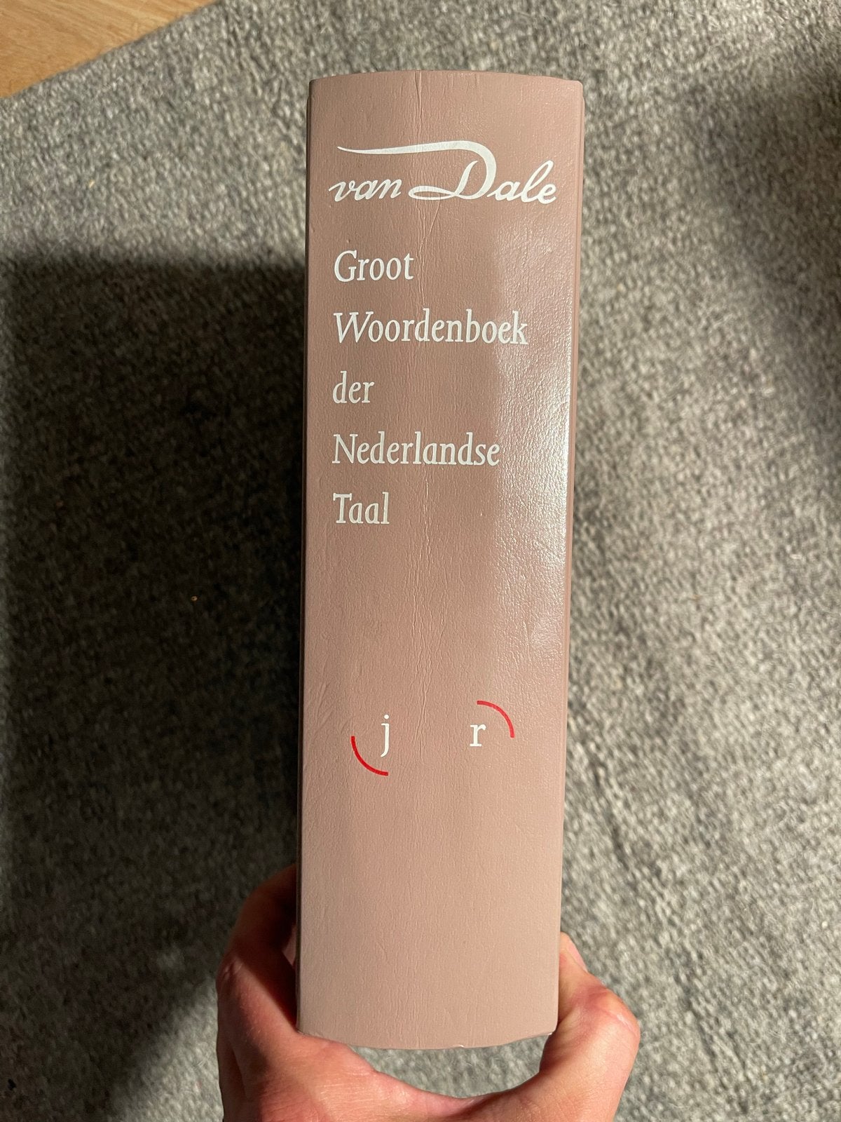 Van Dale Groot Woordenboek der Nederlandse Taal (J-R), Ophalen of Verzenden, Zo goed als nieuw, Van Dale, Nederlands