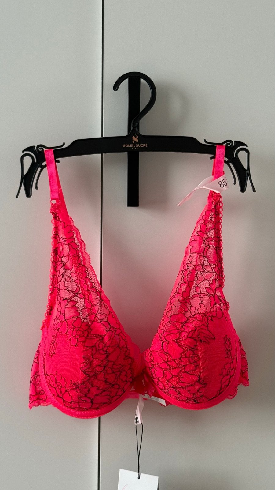 Soleil Sucré Paris Luxe Franse Lingerie BH - Neon Roze, Kleding | Dames, Ophalen of Verzenden, Roze, BH
