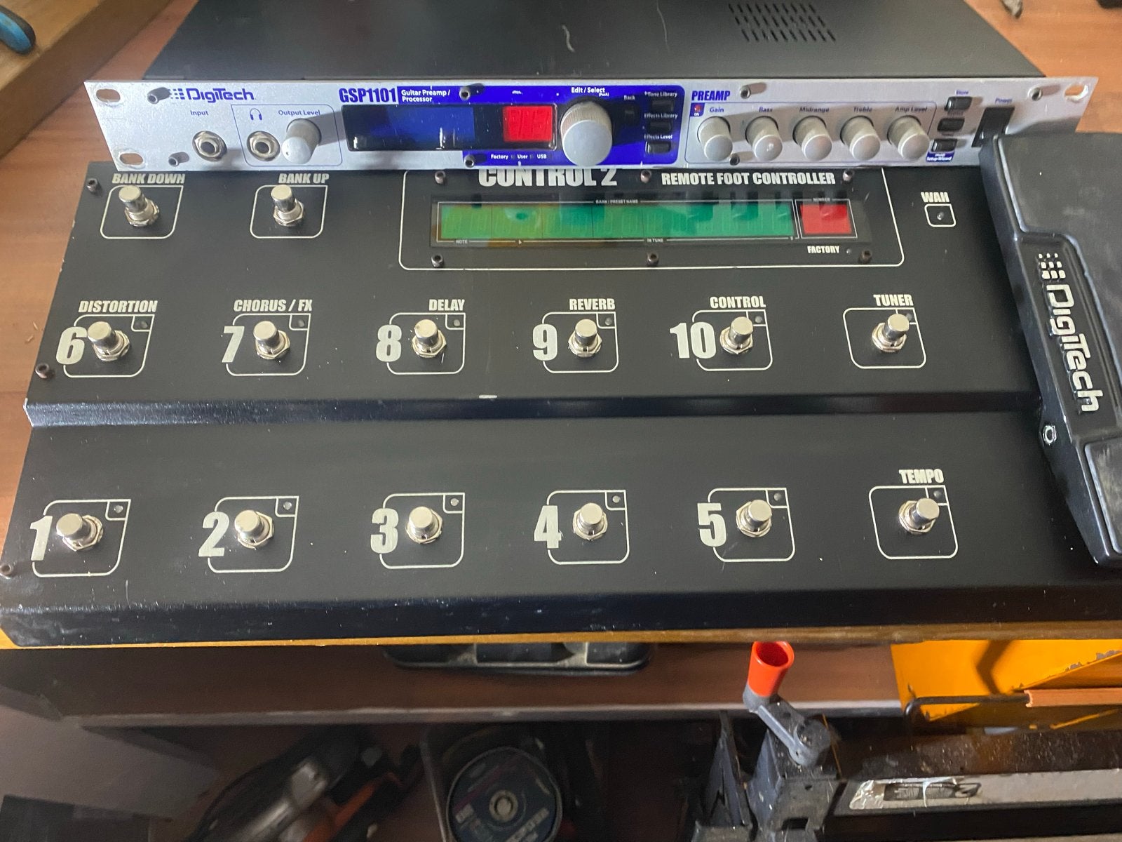 Digitech GSP1101 + Control 2 Multi-effect Processor, Muziek en Instrumenten, Effecten, Ophalen of Verzenden, Gebruikt, Multi-effect