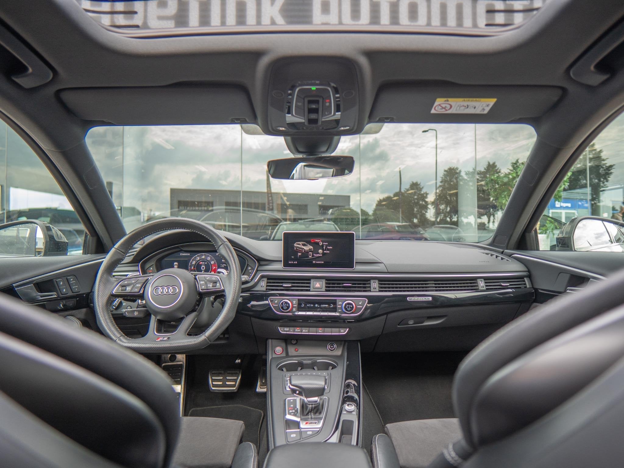 Audi RS4 Avant 2.9 TFSI quattro | Pano | Sport uitlaat | B&O, Auto's, Automaat, Gebruikt, Verwarmde buitenspiegels, 11 km/l