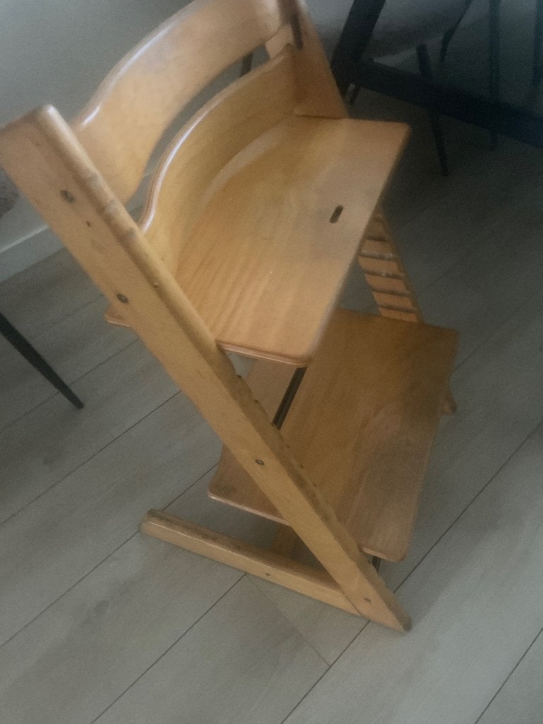 Tripp Trapp Stokke meegroei stoel, Ophalen, Gebruikt, Meegroeistoel