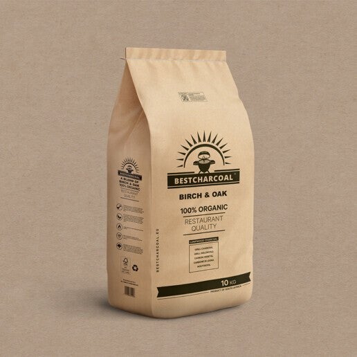 Bestcharcoal - Birch & Oak - 10 kilo houtskool, Ophalen, Nieuw