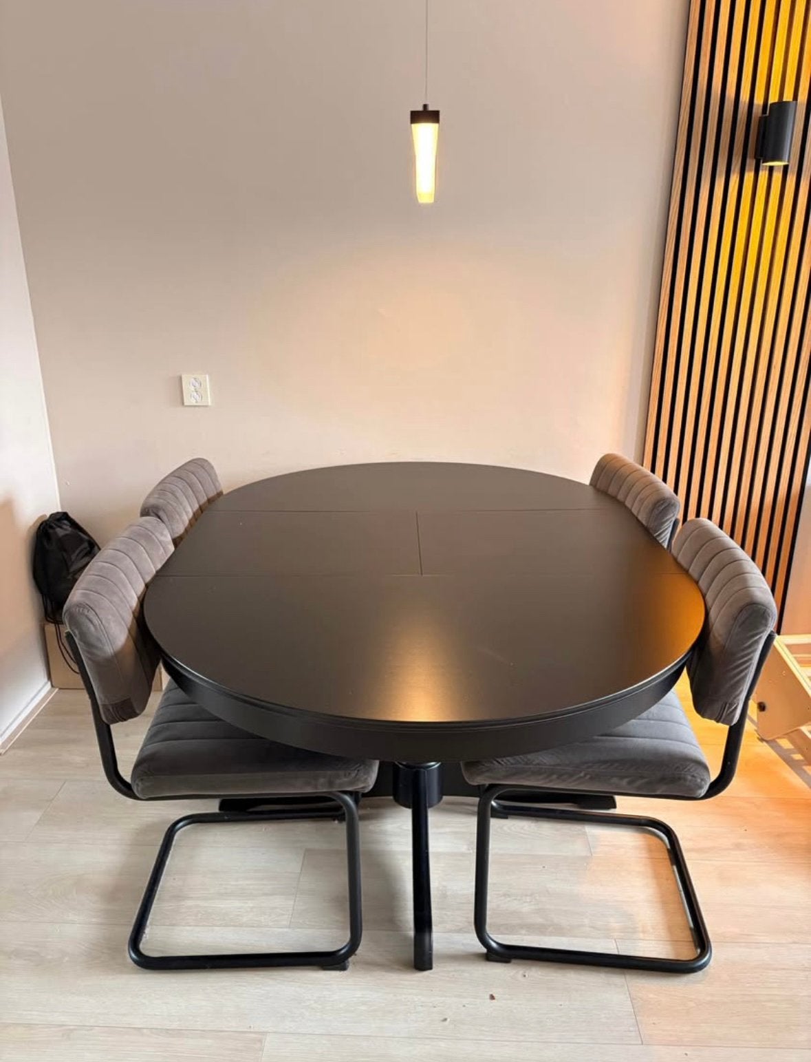 Eethoek met 6 stoelen, Ophalen, Gebruikt, 4 tot 6 stoelen