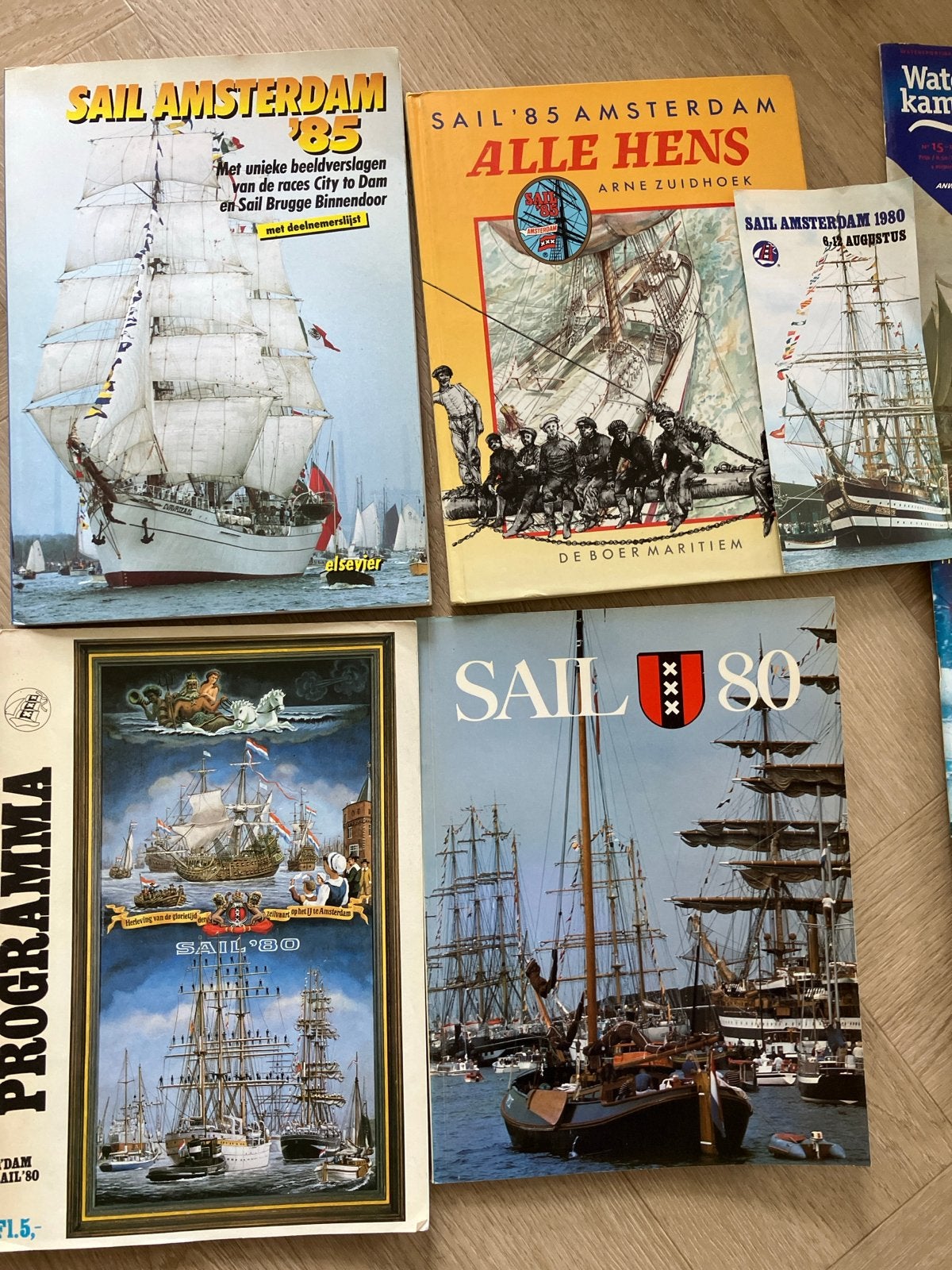 Collectie Sail Amsterdam  (1980-1995), Verzamelen, Scheepvaart, Ophalen of Verzenden, Overige typen