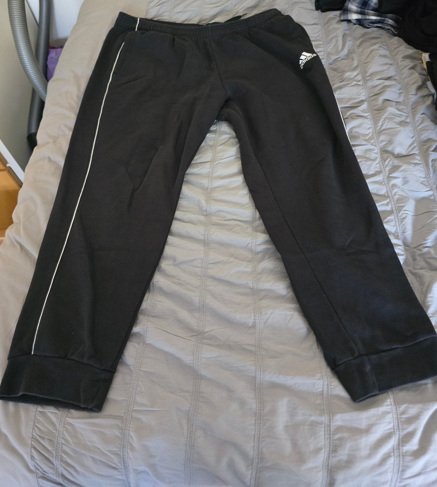 Adidas trainingsbroek 2XL, Zwart, Overige maten, Ophalen of Verzenden, Zo goed als nieuw