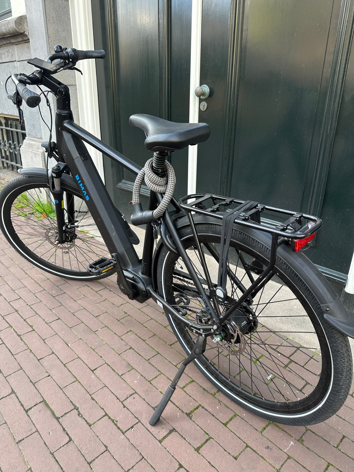 Bimas E-Tour 5.5 M420 Elektrische Herenfiets, Fietsen en Brommers, Zo goed als nieuw, 50 km per accu of meer, 55 tot 59 cm, Ophalen