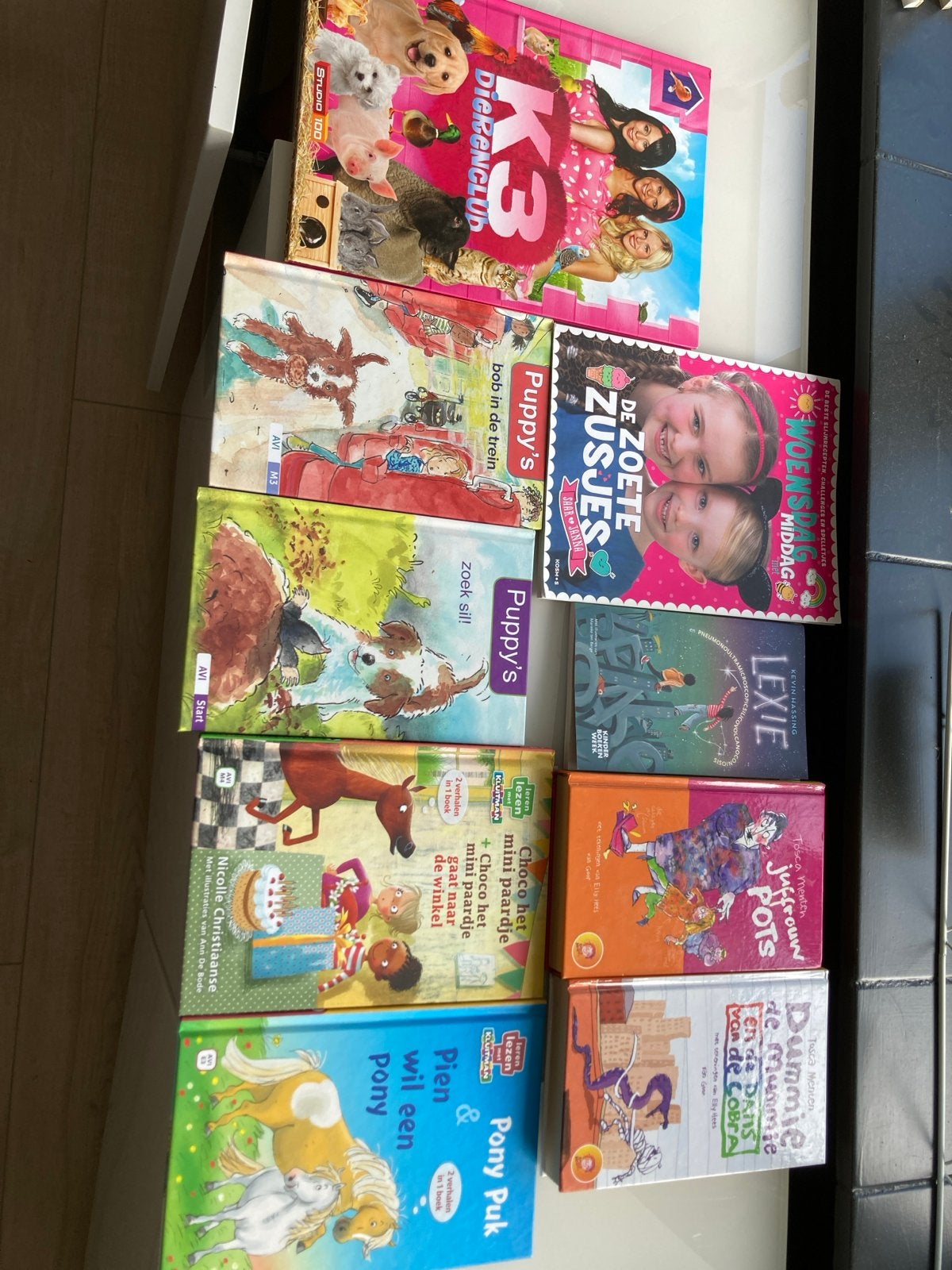Kinderboeken set: K3, Puppy's, Pony Puk, Dummie de Mummie, Ophalen of Verzenden, Gelezen, Fictie algemeen