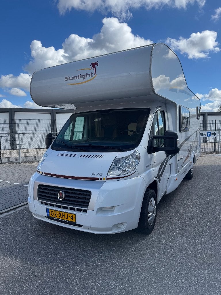 Nette Fiat Ducato 150pk Alkoof 78000km, Caravans en Kamperen, Fiat, Achteruitrijcamera, Luifel, Diesel