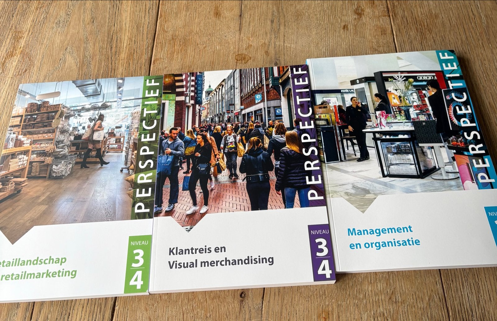 Perspectief MBO niveau 3/4 boeken (3 stuks), Ophalen of Verzenden, Zo goed als nieuw, Overige niveaus, Overige vakken
