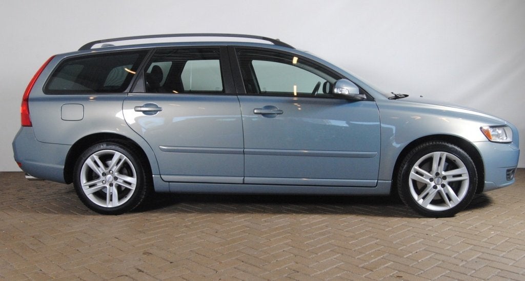 Volvo V50 2.5 T5 Summum | 230PK | Zeer netjes! | Stoelverwar, Auto's, Euro 5, Gebruikt, 700 kg, Blauw