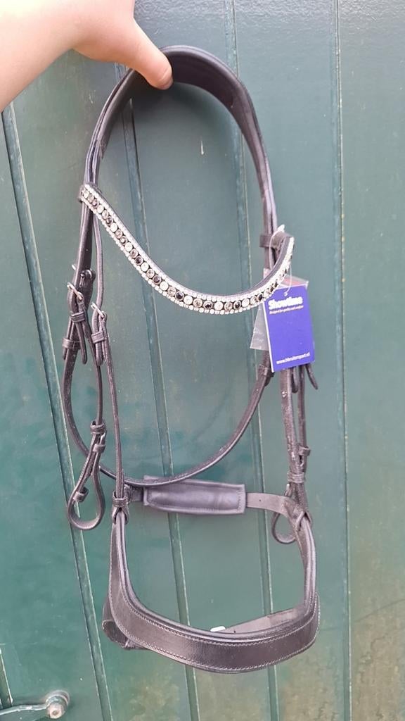 Anatomische hoofdstel Cob, Dieren en Toebehoren, Paarden en Pony's | Hoofdstellen en Tuigage, Ophalen of Verzenden, Nieuw, Dressuur