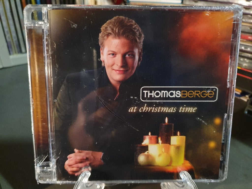 Thomas Berge : at christmas time cd, Ophalen, Zo goed als nieuw, Levenslied of Smartlap