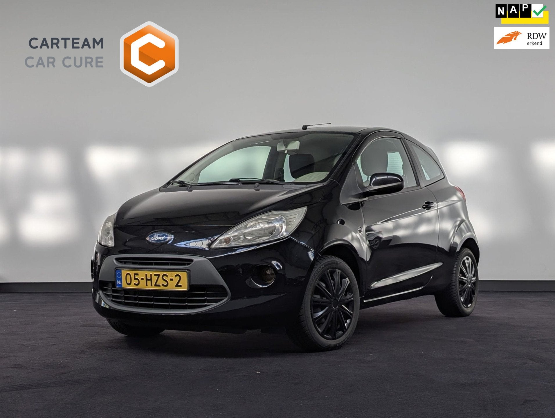 Ford Ka !Nieuwe APK! AIRCO, Auto's, Voorwielaandrijving, Stof, Gebruikt, 1242 cc
