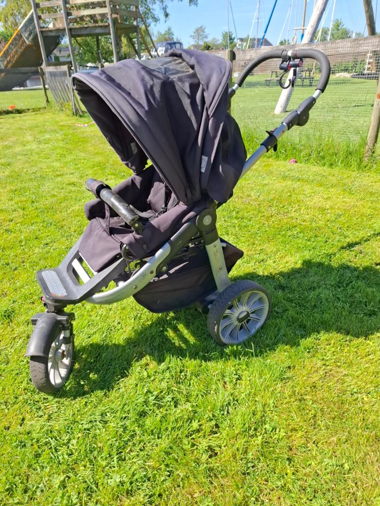 Teutonia kinderwagen - Gebruikt maar in goede staat, Gebruikt, Verstelbare duwstang, Ophalen, Kinderwagen