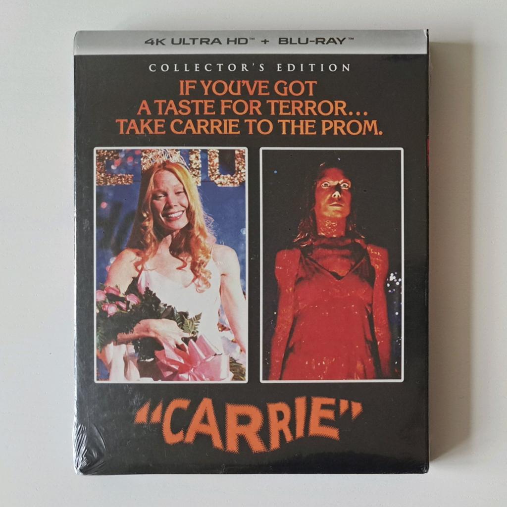 Carrie | 4K Ultra HD Collector's Edition [Shout Factory], Cd's en Dvd's, Blu-ray, Nieuw in verpakking, Horror, Ophalen of Verzenden