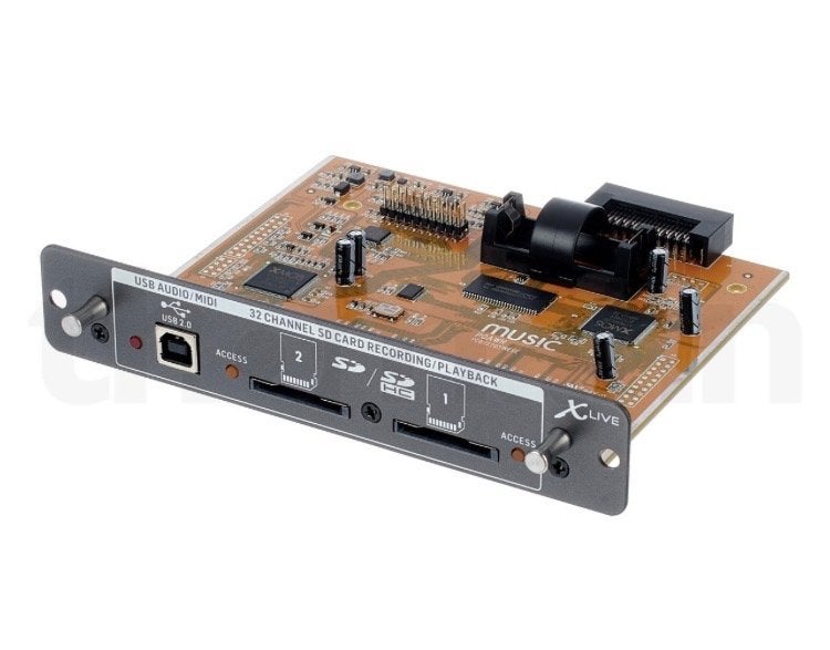 Gezocht: X-Live kaart voor Behringer X32/M32, Ophalen of Verzenden, Gebruikt