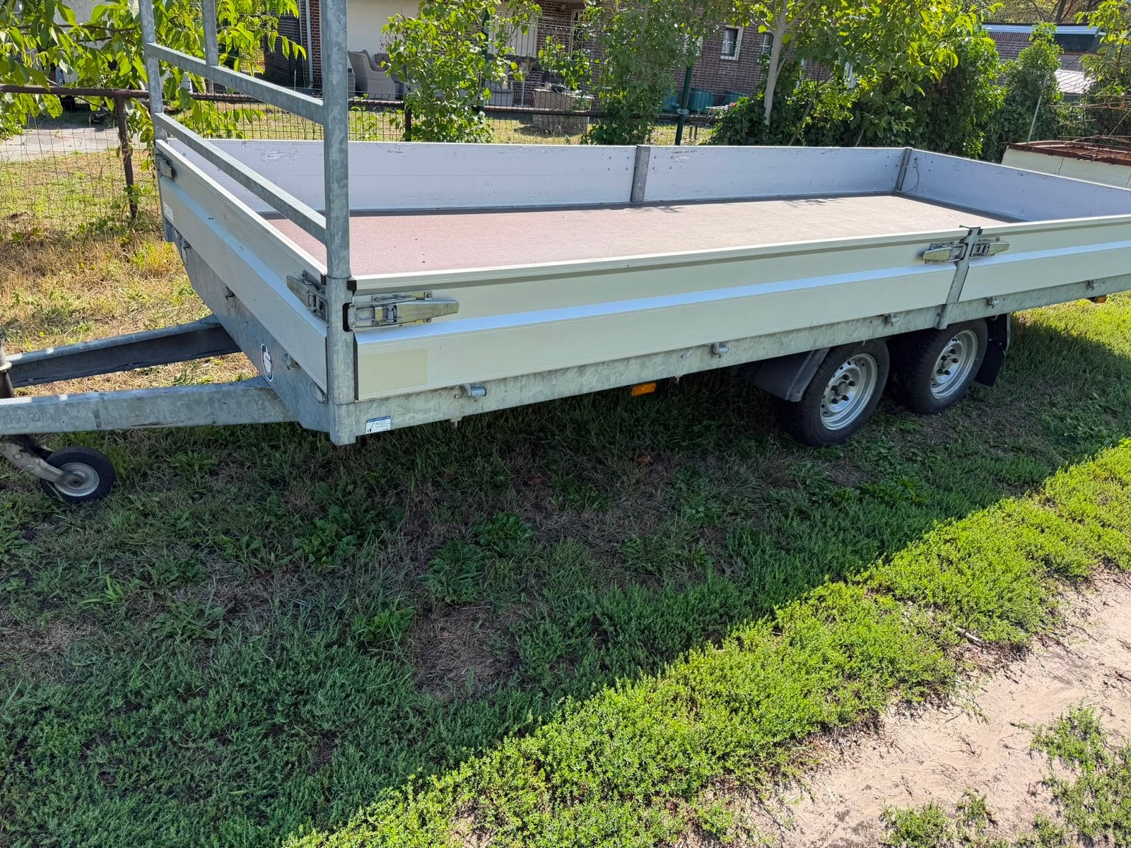Hapert Plateau Aanwagen - 5m x 2m - Bouwjaar 2016, Auto diversen, Ophalen of Verzenden, Gebruikt