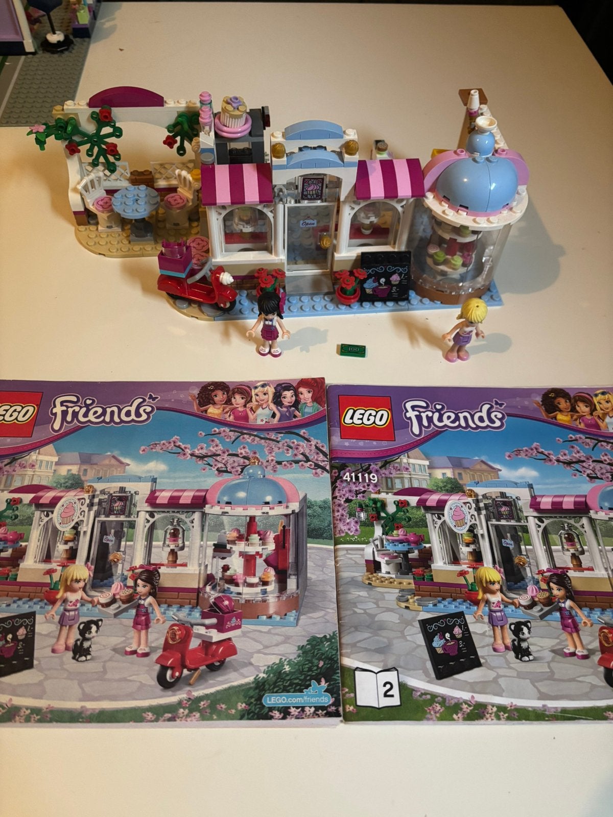 Lego friends café 41119., Kinderen en Baby's, Ophalen of Verzenden, Zo goed als nieuw, Lego