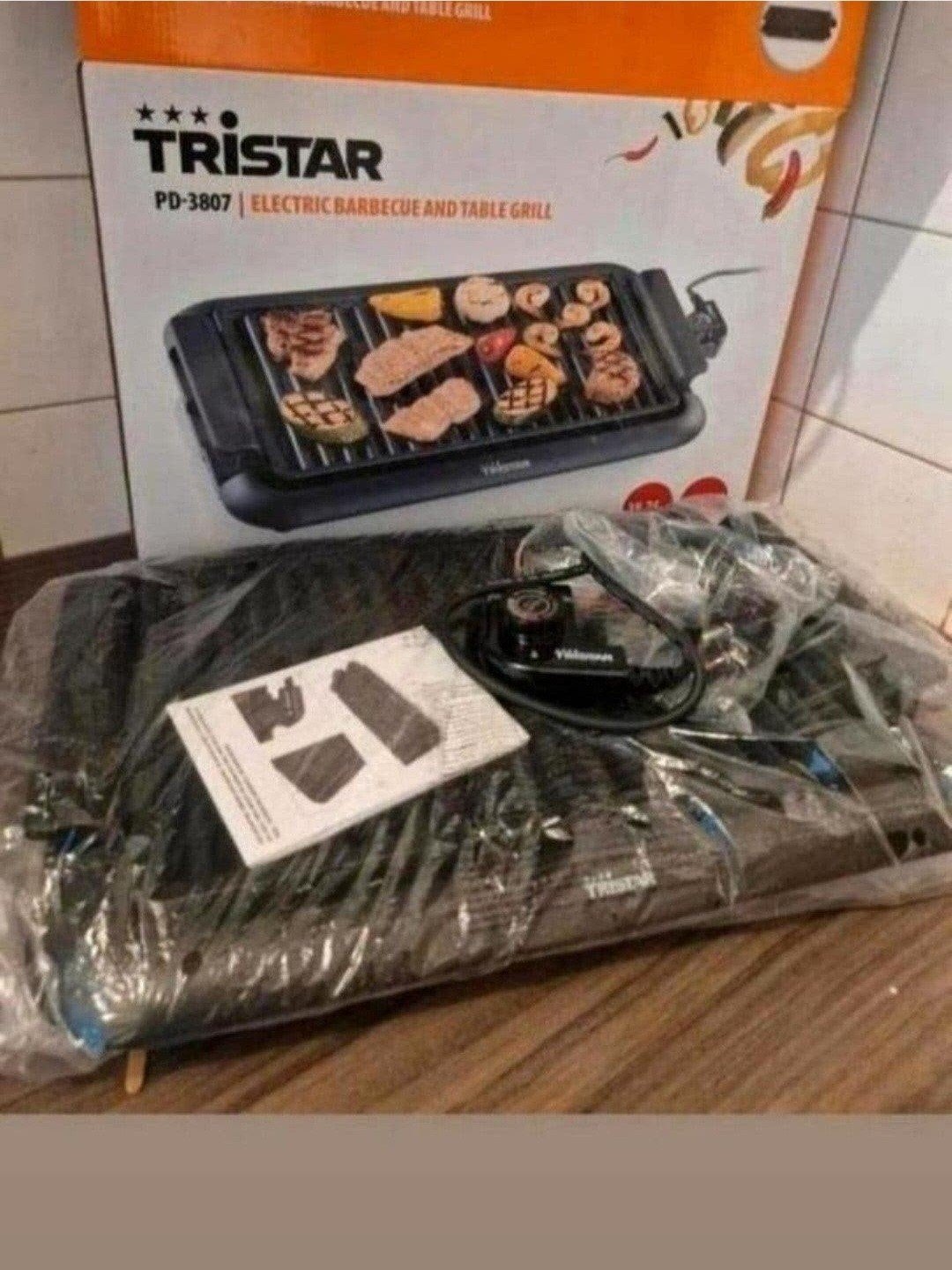 Te koop,Tristar merk Nieuw Elektrische BBQ +Grill., Ophalen