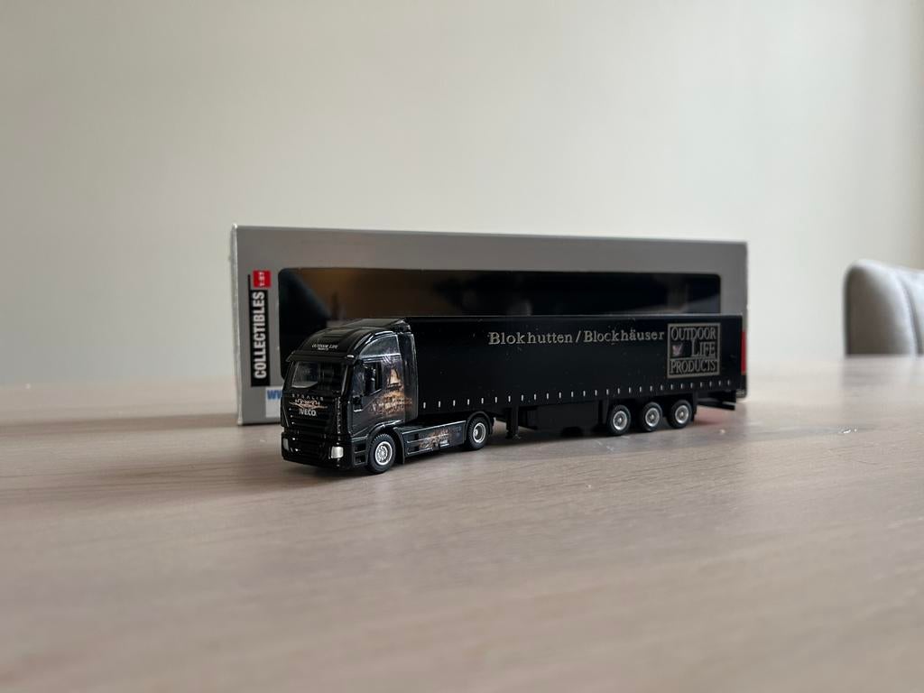 Iveco stralis PB Trucking WSI Collectibles, Ophalen of Verzenden, Zo goed als nieuw, Bus of Vrachtwagen
