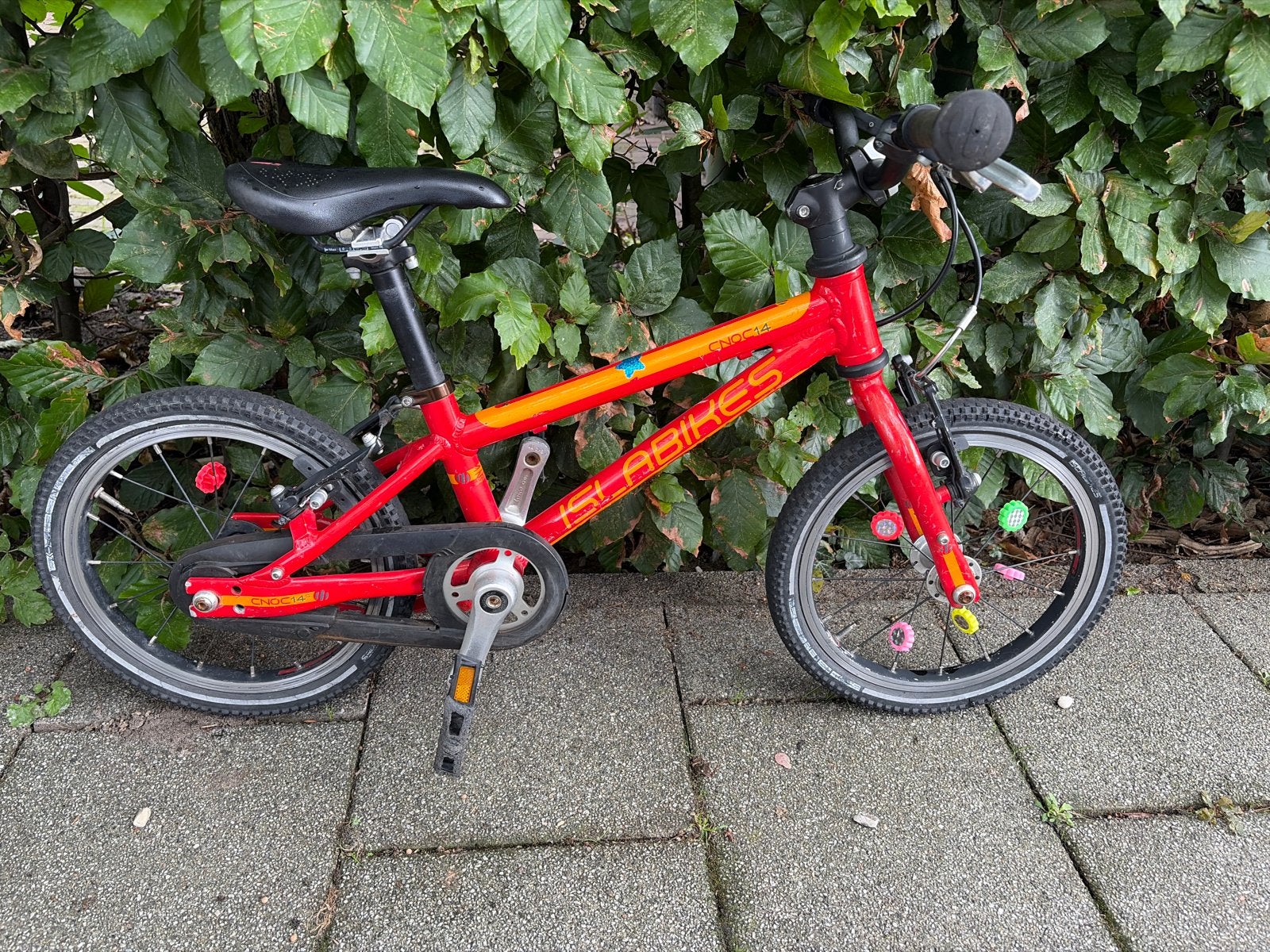 Islabikes Cnoc 14 kinderfiets - perfect na loopfiets, Ophalen, Gebruikt, Velgrem, Minder dan 16 inch