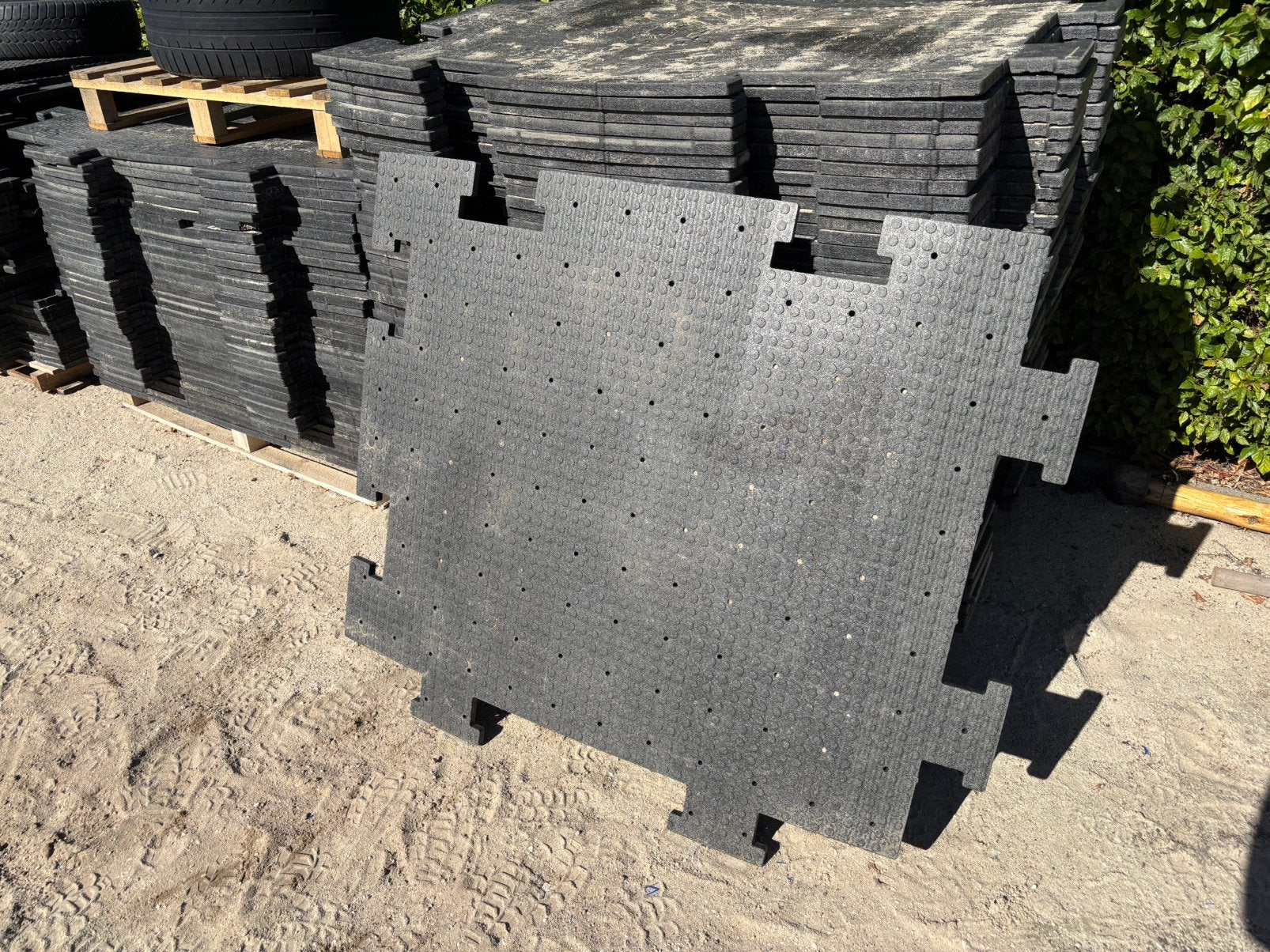 valdemping onder kunstgras, Ophalen, Gebruikt, Minder dan 10 m²