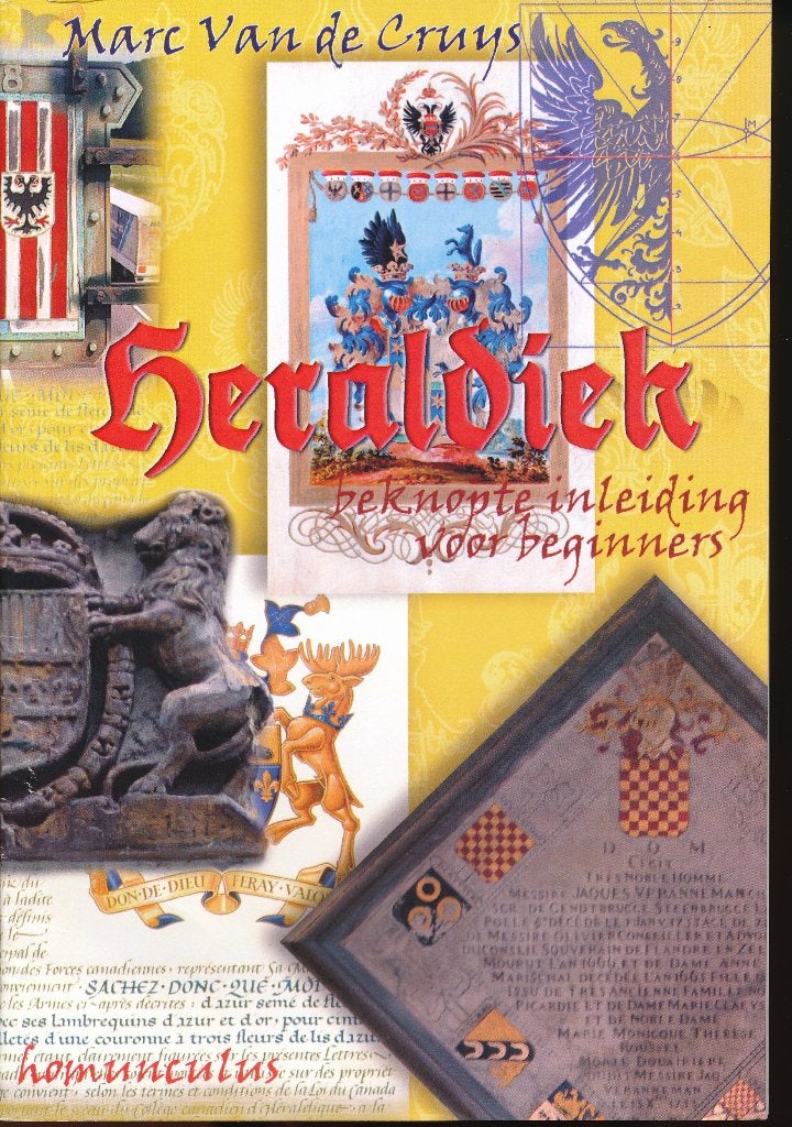 Heraldiek: Beknopte Inleiding voor Beginners (2004), Marc Van de Cruys, Nieuw, Ophalen of Verzenden, Schilder- en Tekenkunst