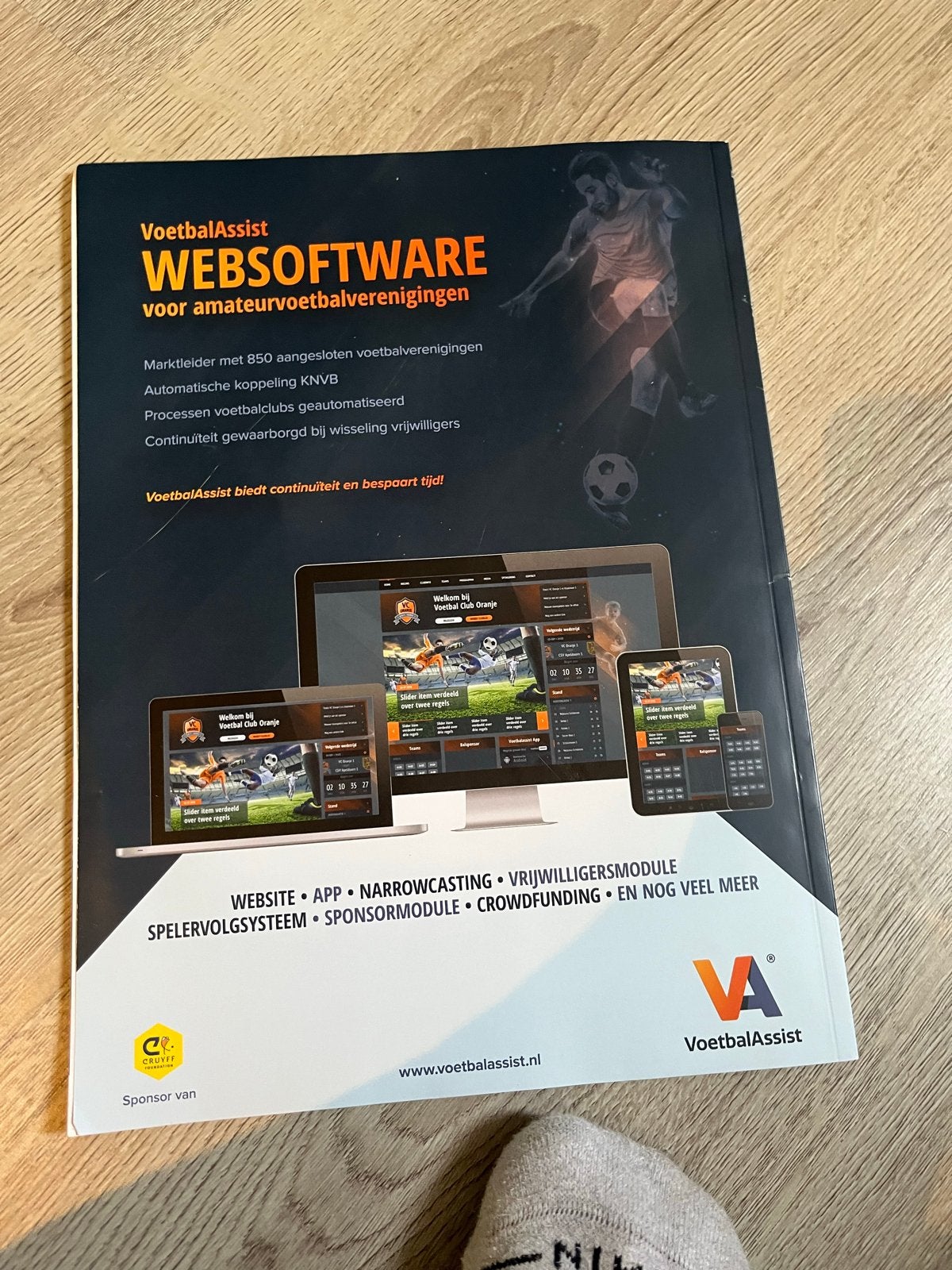 ELF Voetbal Magazine, Ophalen of Verzenden, Zo goed als nieuw, Sport en Vrije tijd