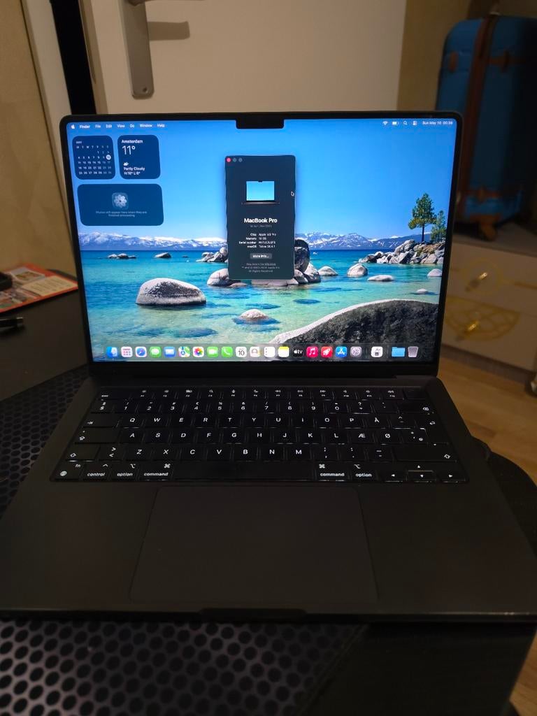 MacBook Pro M3 14-inch (2023)  - 18GB RAM, 512GB SSD, MacBook Pro, Overige groottes, Ophalen of Verzenden, Zo goed als nieuw