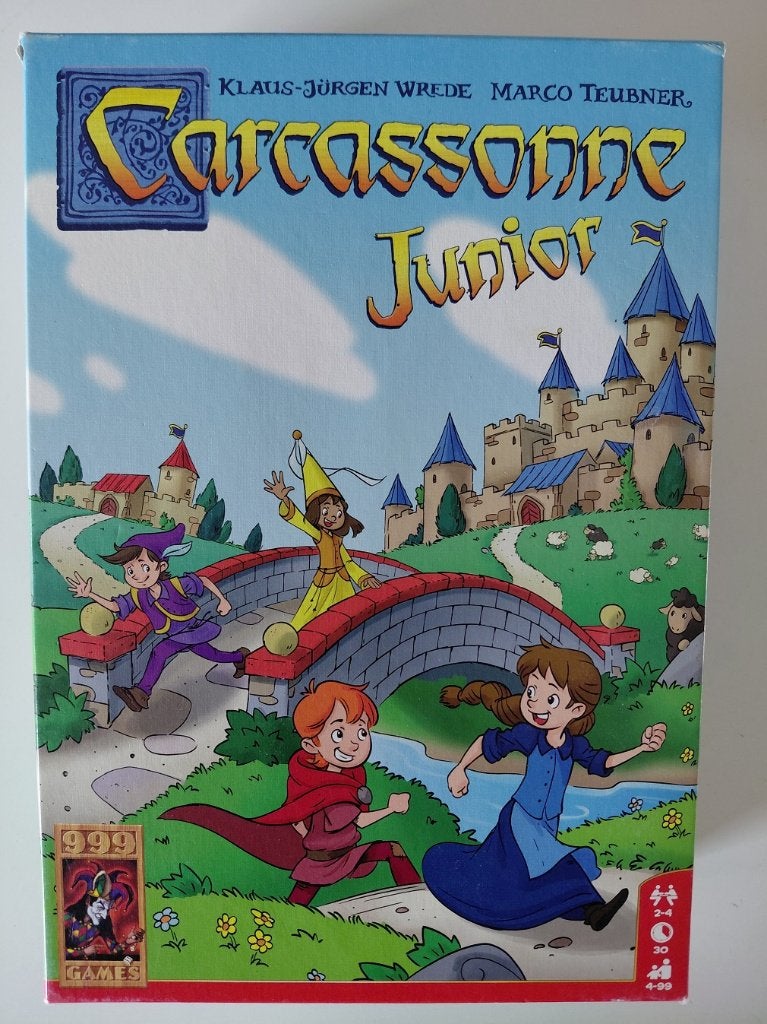 Carcassonne Junior Bordspel - Zo goed als nieuw, Een of twee spelers, Ophalen of Verzenden, Zo goed als nieuw, 999 Games