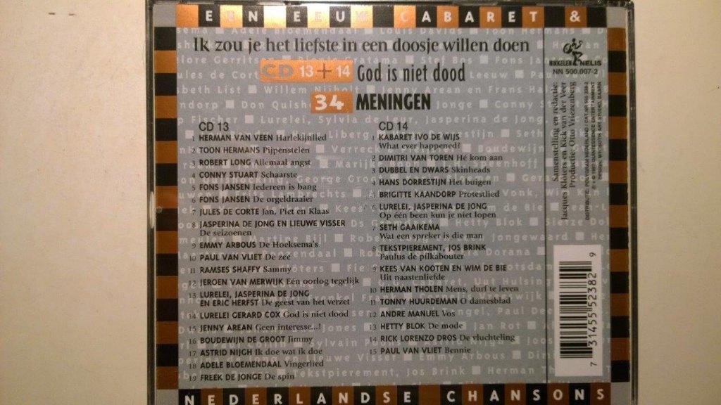 Ik Zou Je Het Liefste In Een Doosje Willen Doen (CD 13 & 14), Ophalen of Verzenden, Zo goed als nieuw