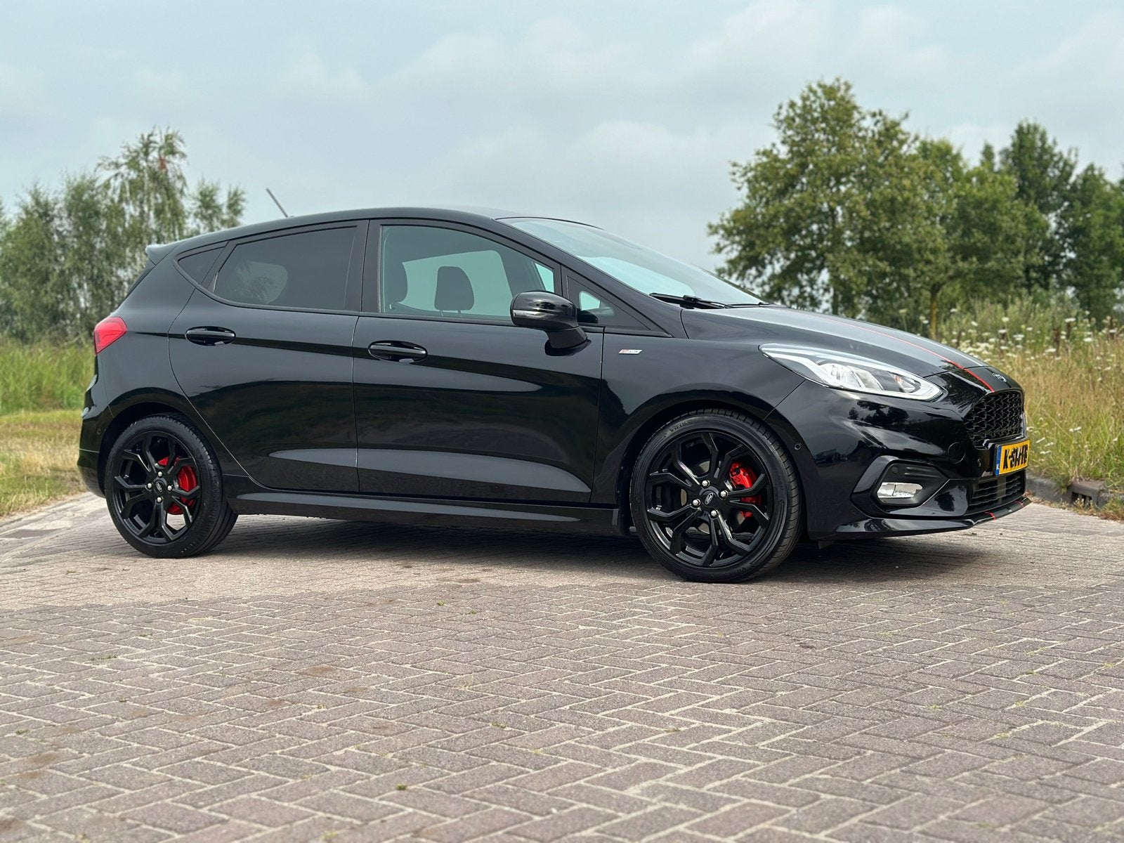 Ford Fiësta 1.0 Ecoboost 125pk Mhev 5dr 2020 Zwart, Auto's, Voorwielaandrijving, Stof, Zwart, Origineel Nederlands