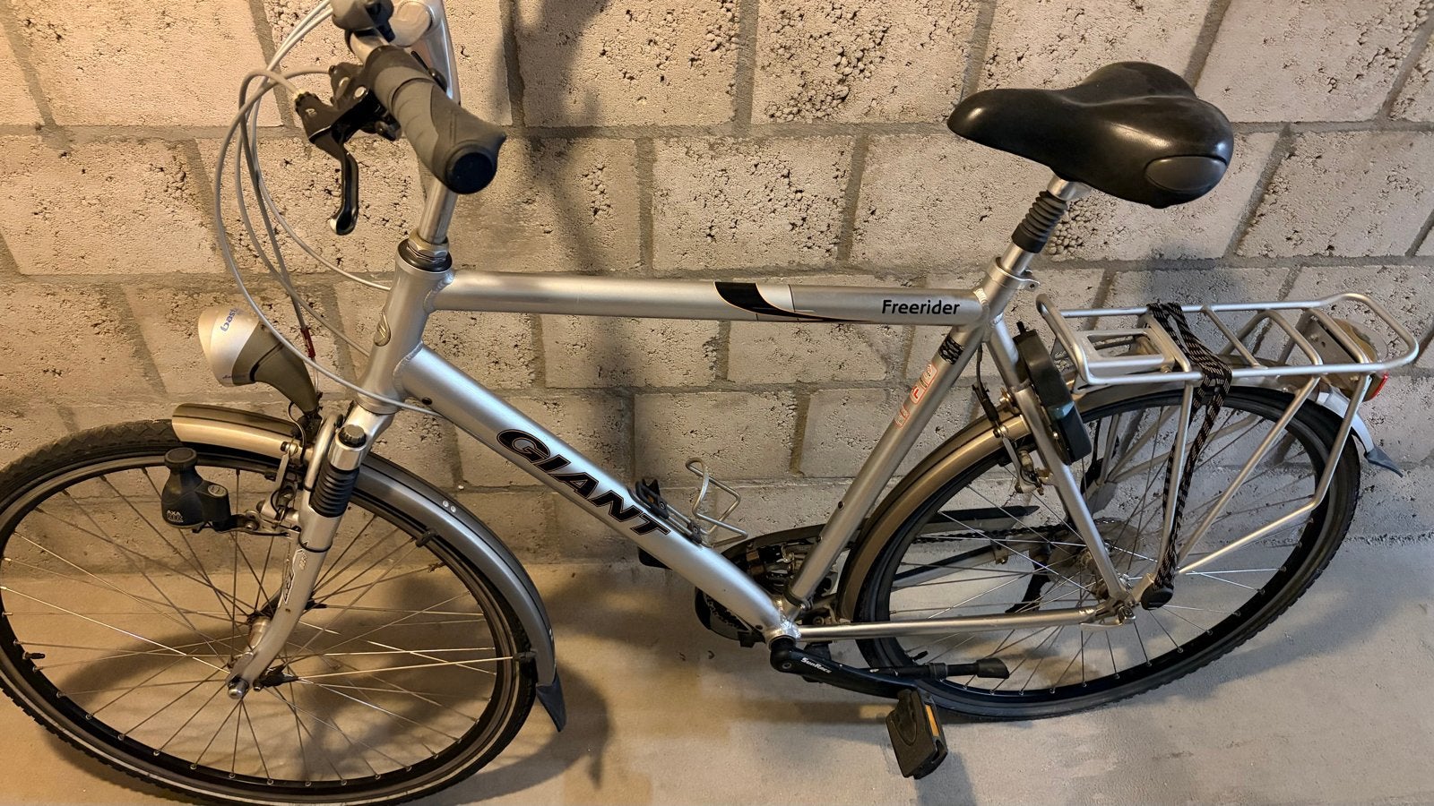 Giant Freerider fiets - XL frame, Ophalen, Gebruikt, Velgrem, Versnellingen