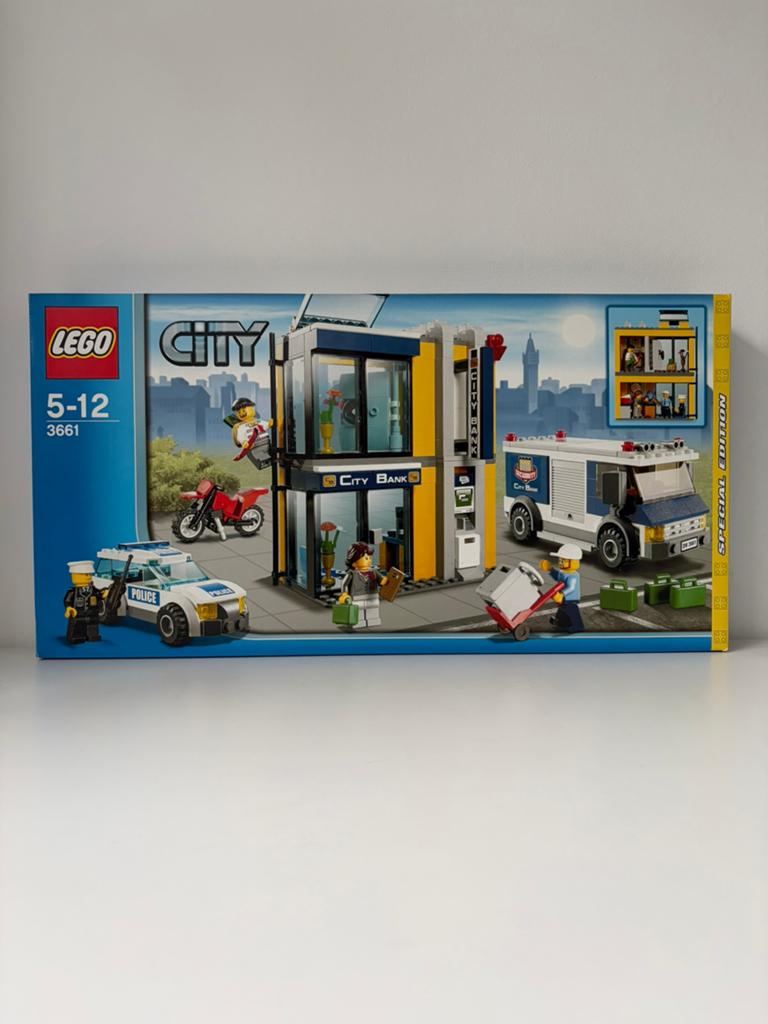 LEGO 3661 - Lego City Bank & Geldtransport - *NIEUW*, Kinderen en Baby's, Speelgoed | Duplo en Lego, Lego, City, Nieuw, Ophalen of Verzenden
