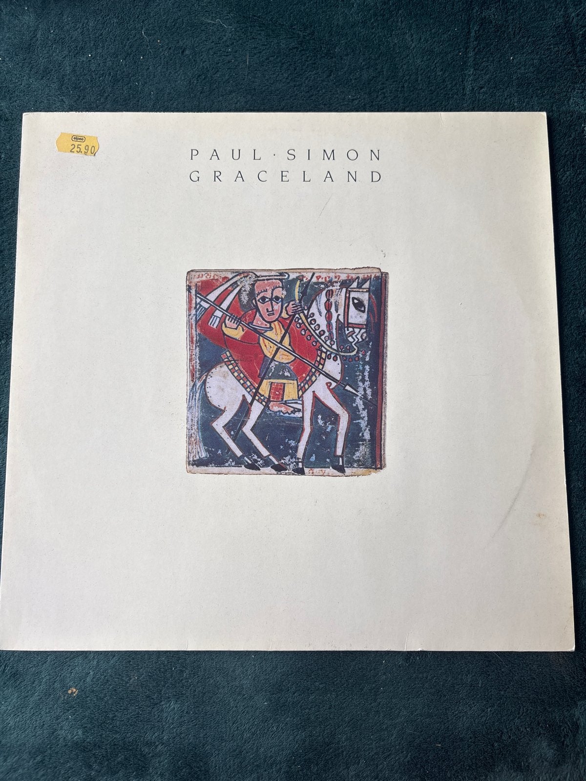 Paul Simon - Graceland LP (Pop, Folk, Wereldmuziek), Cd's en Dvd's, Vinyl | Pop, Ophalen, LP, Gebruikt, Pop