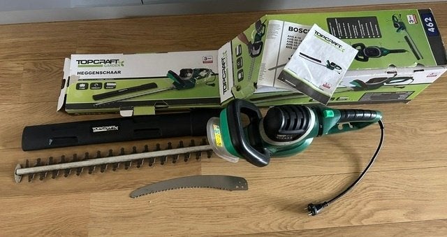 Heggenschaar Topcraft, Ophalen, Gebruikt, Elektrisch, Topcraft