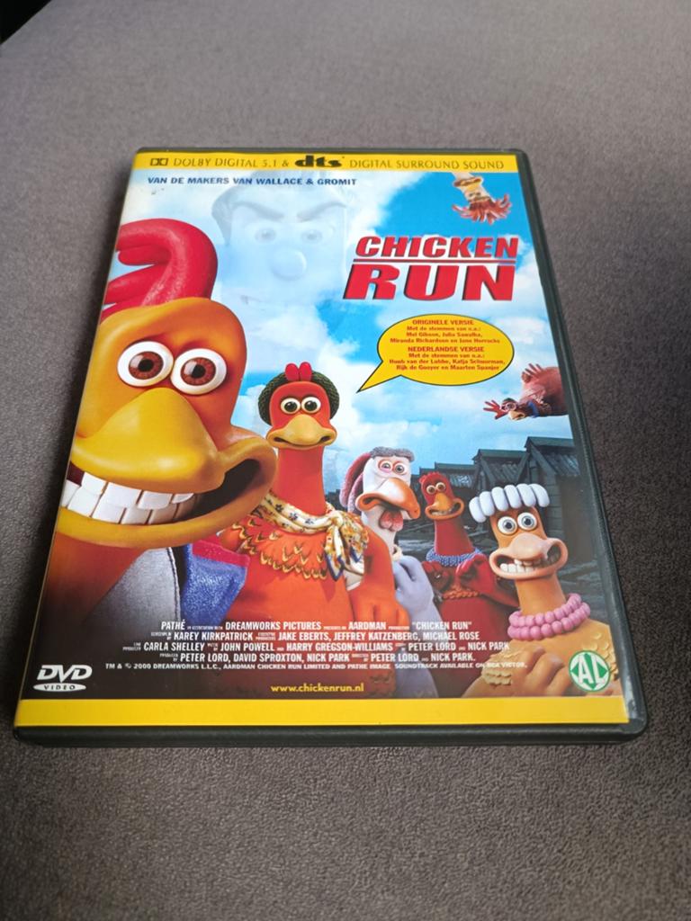 Chicken Run - dvd, Alle leeftijden, Ophalen of Verzenden, Zo goed als nieuw