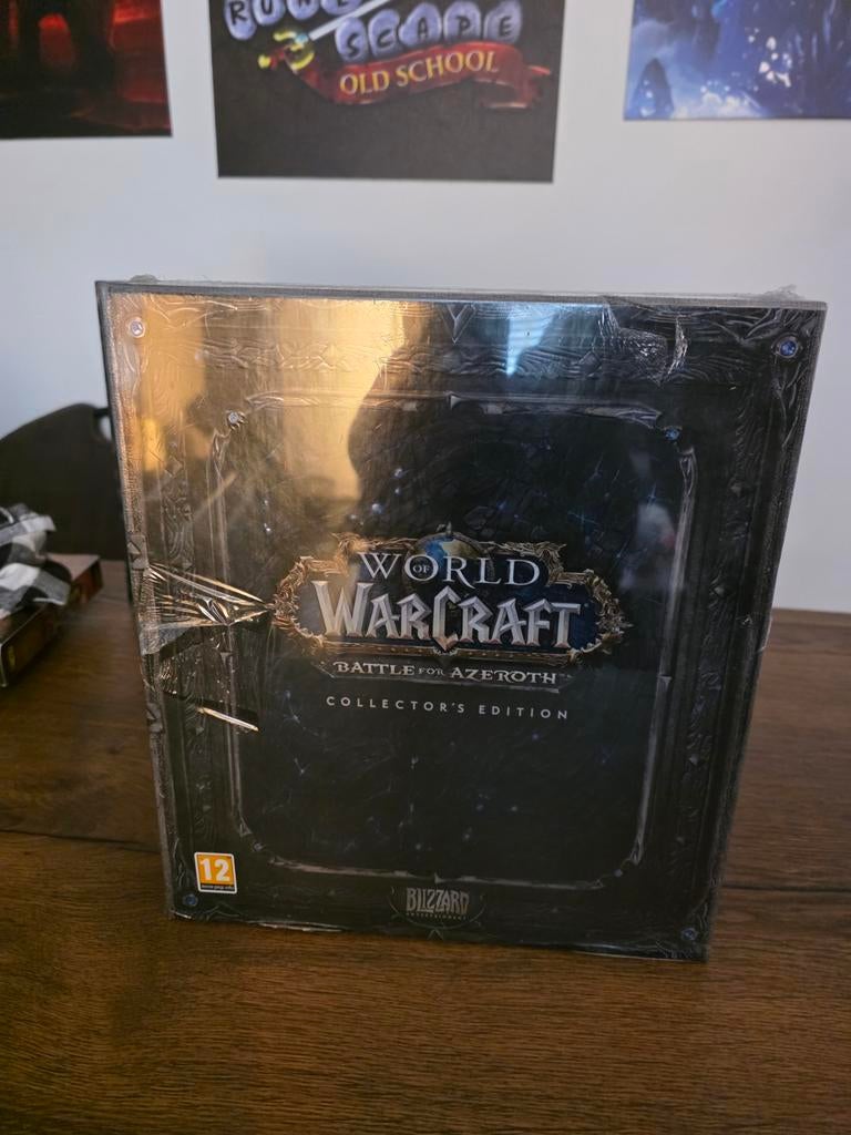 World of Warcraft Battle for Azeroth Collector's Edition, 1 speler, Ophalen of Verzenden, Zo goed als nieuw, Role Playing Game (Rpg)