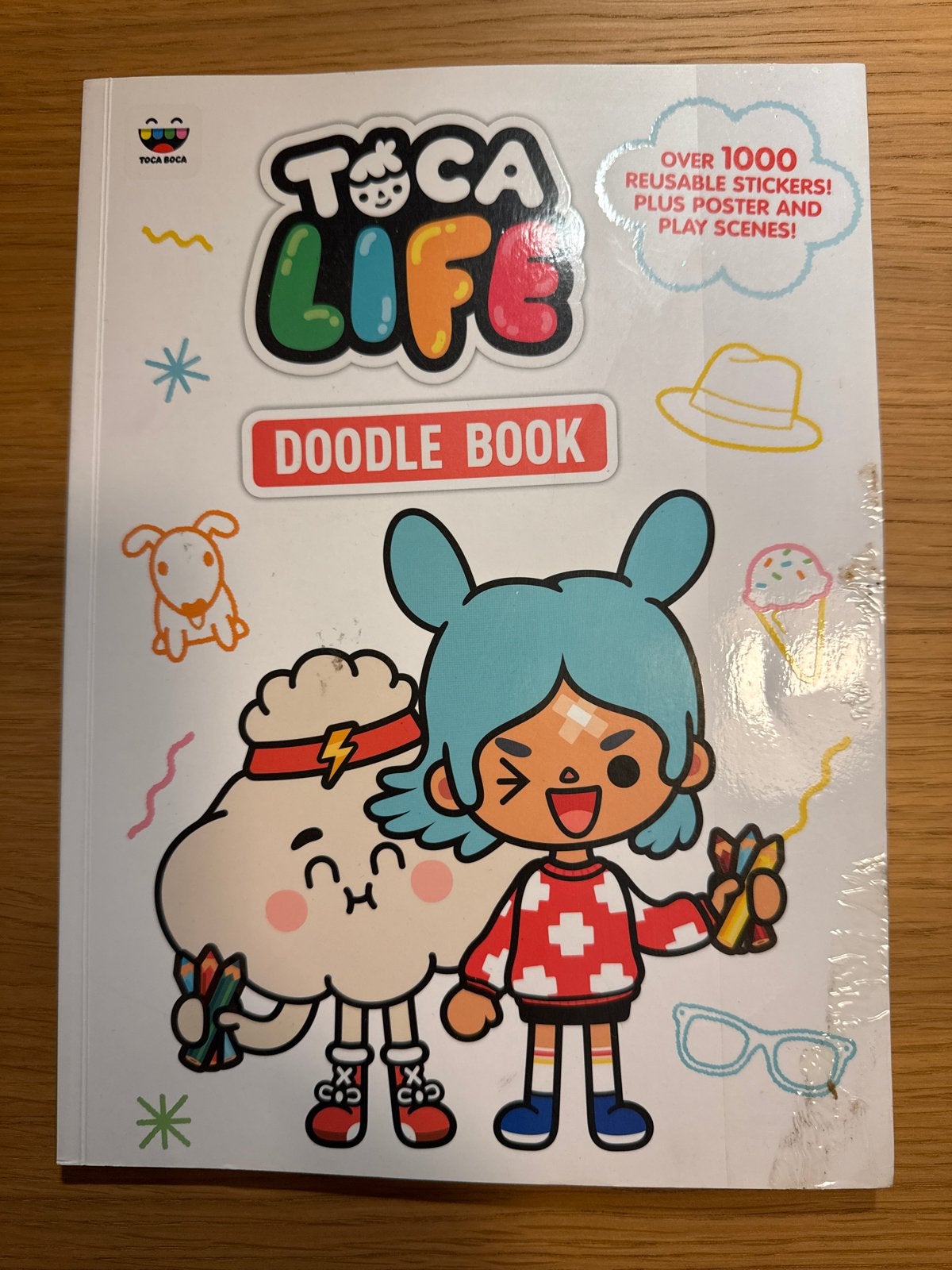 Toca Life Doodle Book - Meer dan 1000 herbruikbare stickers!, Ophalen, Nieuw, Non-fictie