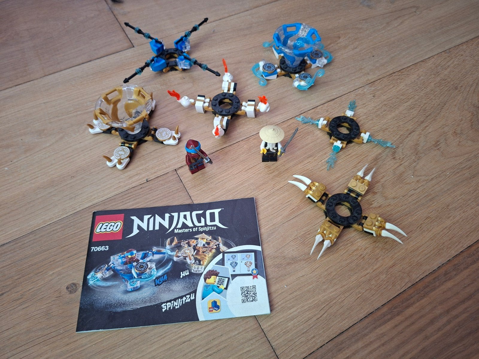 Lego Ninjago Spinjitzu Set 70663 - Nya & Harumi, Compleet, Lego, Ophalen of Verzenden, Zo goed als nieuw
