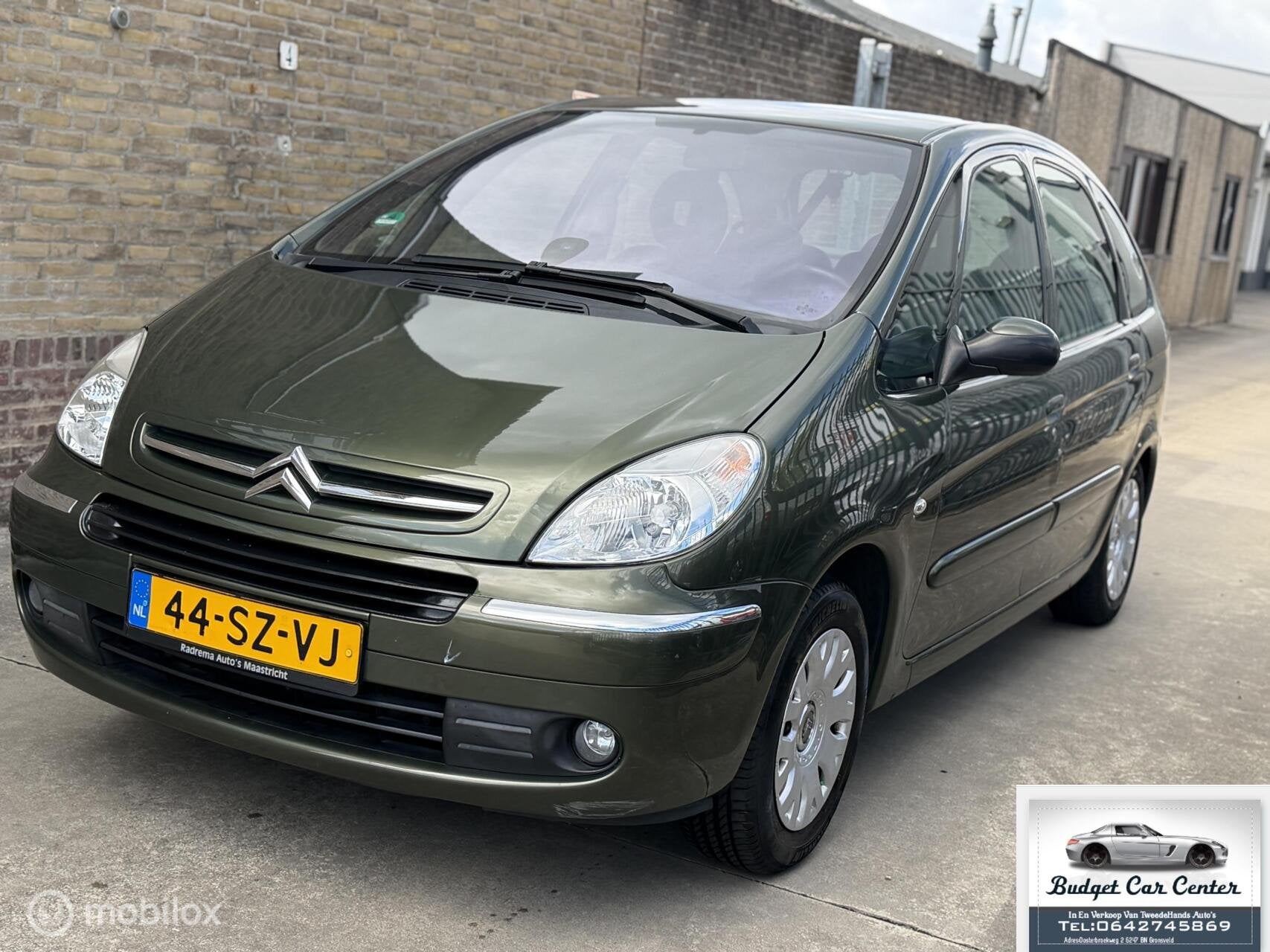 Citroen Xsara Picasso 1.6i-16V Caractère. AIRCO, Auto's, Voorwielaandrijving, 4 cilinders, Handgeschakeld, Parkeersensor