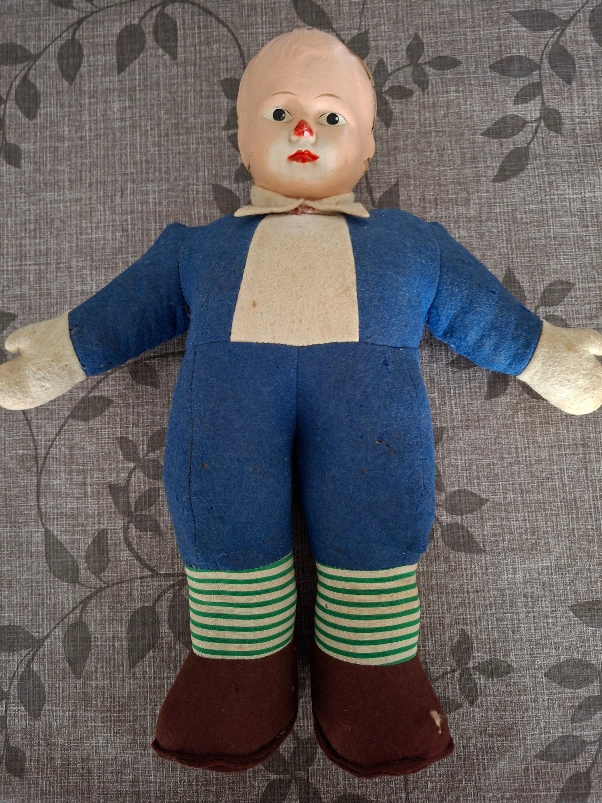 oude pop, Ophalen of Verzenden, Gebruikt, Poppenhuis