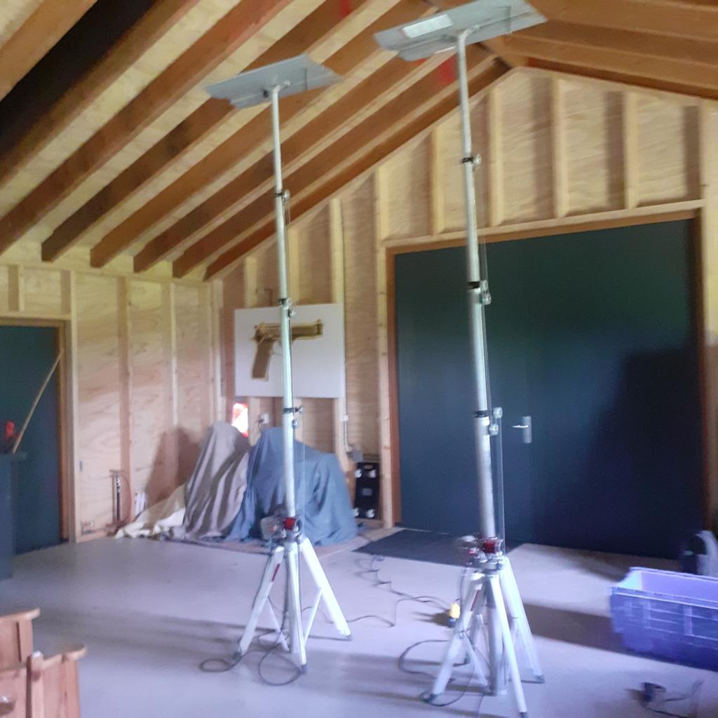 2 x bouwlift KSF alluminium montagelift CM 340 tot 130kg, Ophalen, Zo goed als nieuw