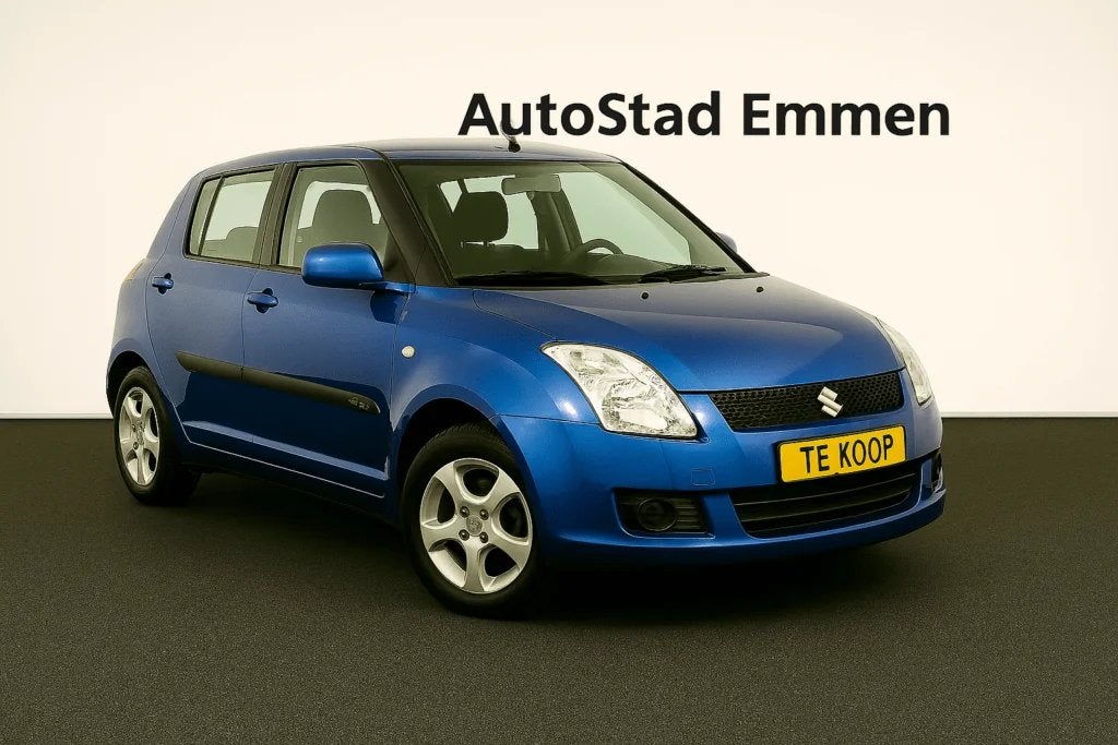 Suzuki Swift 1.3 5D 2005 Blauw, Voorwielaandrijving, 40 €/maand, 965 kg, Swift