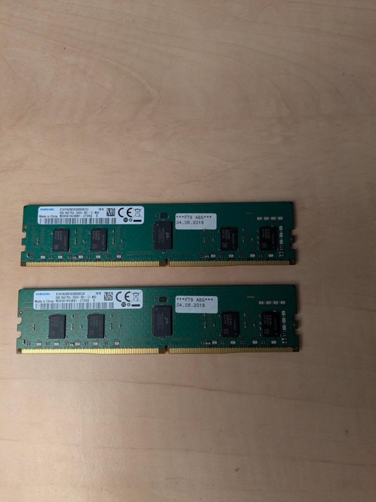 16GB DDR4 Server RAM Samsung 2666MT/s RD1, Computers en Software, RAM geheugen, Zo goed als nieuw, Server, 16 GB, DDR4, Verzenden