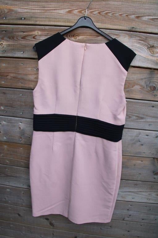 Jurk roze/ zwart Rinascimento mt Xl Vaste prijs AANBIEDING, Verzenden, Zo goed als nieuw, Knielengte, Roze