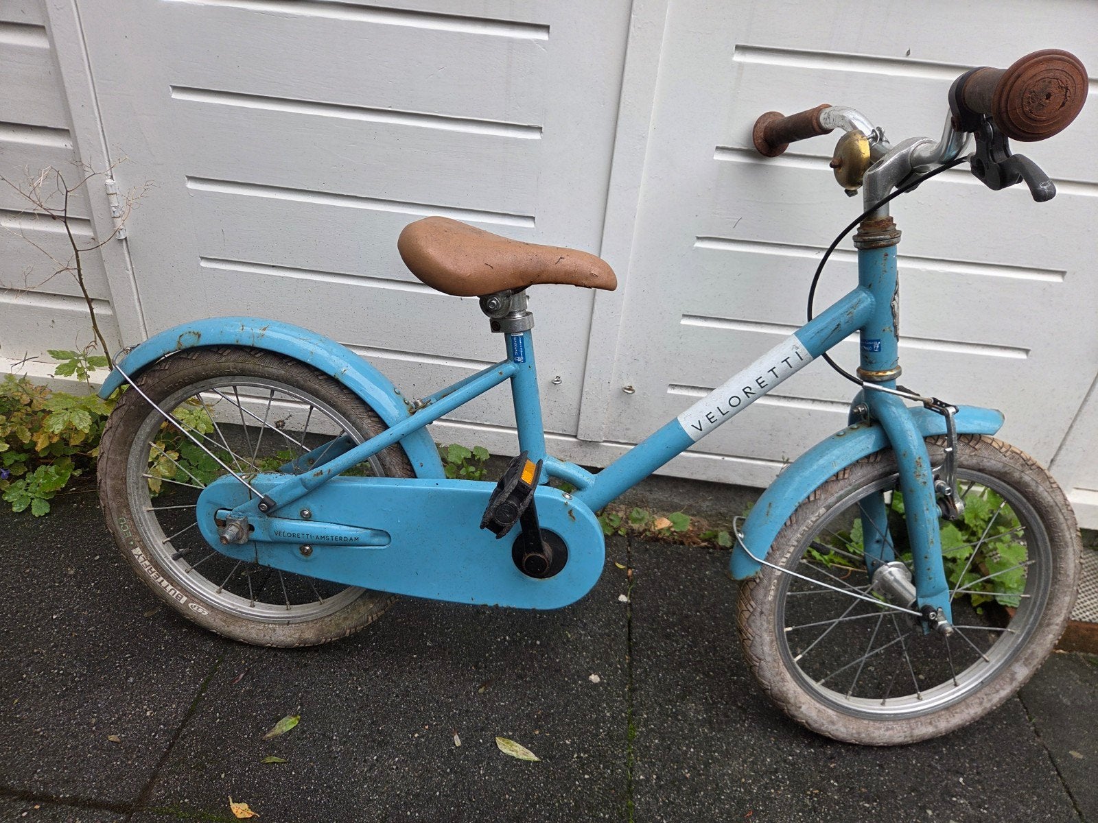 Veloretti kinderfiets 16 inch - klaar voor een nieuwe ronde, Ophalen, Terugtraprem, Veloretti, 16 tot 20 inch